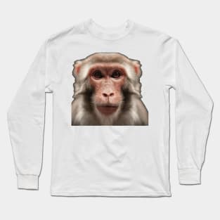 Serious monkey Long Sleeve T-Shirt